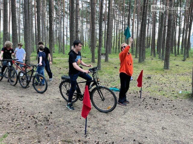 Gimnazija išrinko geriausius savo dviratininkus - Titą Ibatuliną ir Ievą Andrijauskaitę, nuotrauka-3
