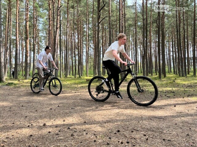 Gimnazija išrinko geriausius savo dviratininkus - Titą Ibatuliną ir Ievą Andrijauskaitę, nuotrauka-4