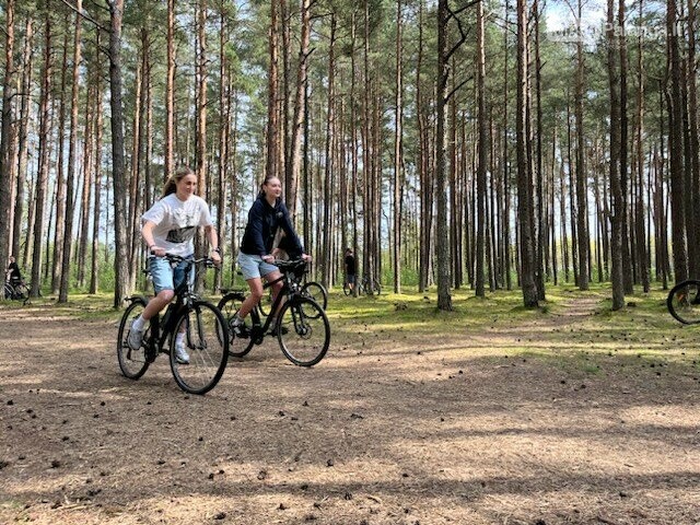 Gimnazija išrinko geriausius savo dviratininkus - Titą Ibatuliną ir Ievą Andrijauskaitę, nuotrauka-5