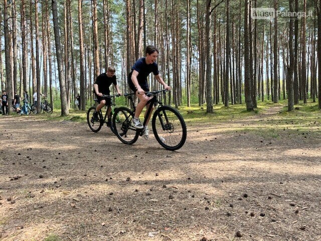 Gimnazija išrinko geriausius savo dviratininkus - Titą Ibatuliną ir Ievą Andrijauskaitę, nuotrauka-15
