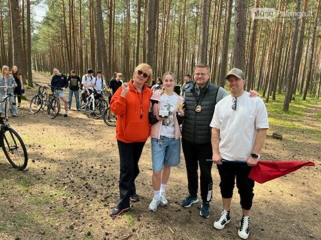 Gimnazija išrinko geriausius savo dviratininkus - Titą Ibatuliną ir Ievą Andrijauskaitę, nuotrauka-16