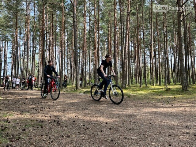 Gimnazija išrinko geriausius savo dviratininkus - Titą Ibatuliną ir Ievą Andrijauskaitę, nuotrauka-19