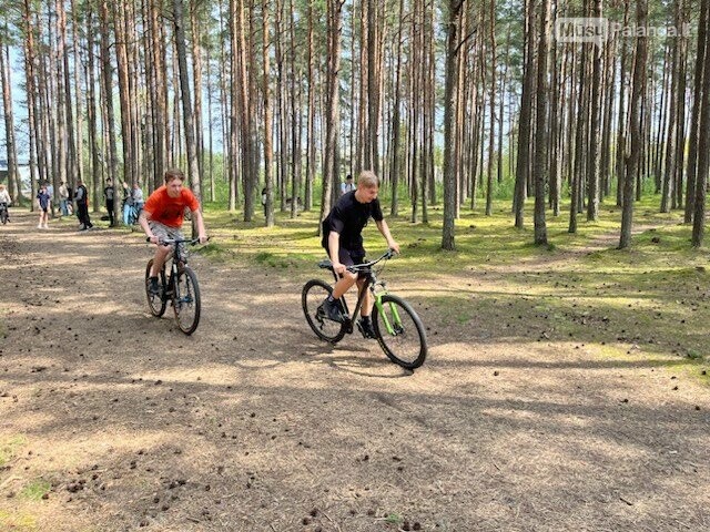 Gimnazija išrinko geriausius savo dviratininkus - Titą Ibatuliną ir Ievą Andrijauskaitę, nuotrauka-21
