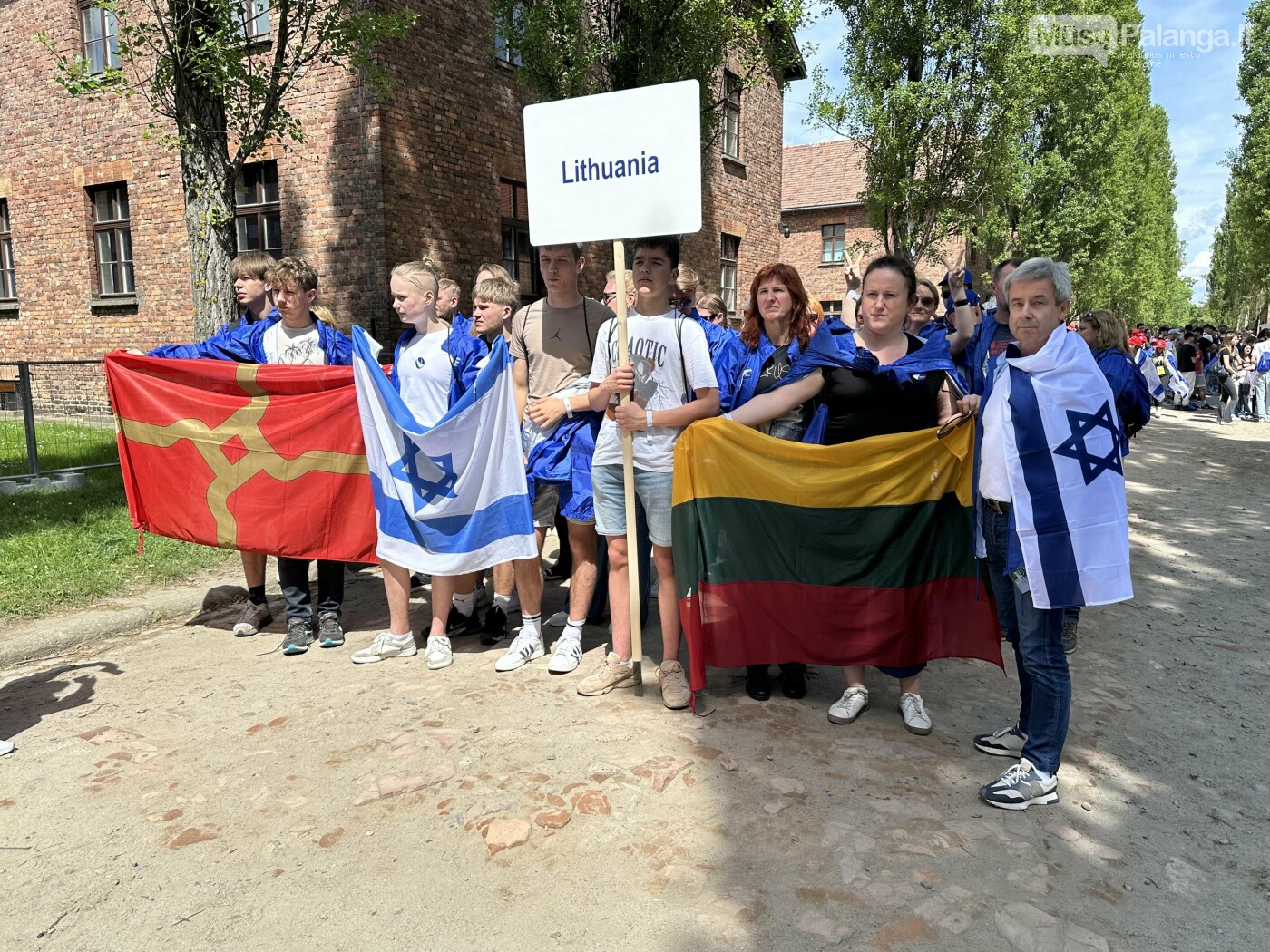 Palangiškiai Lenkijoje dalyvavo neeiliniame tarptautiniame renginyje - „Gyvųjų maršas“ , nuotrauka-2