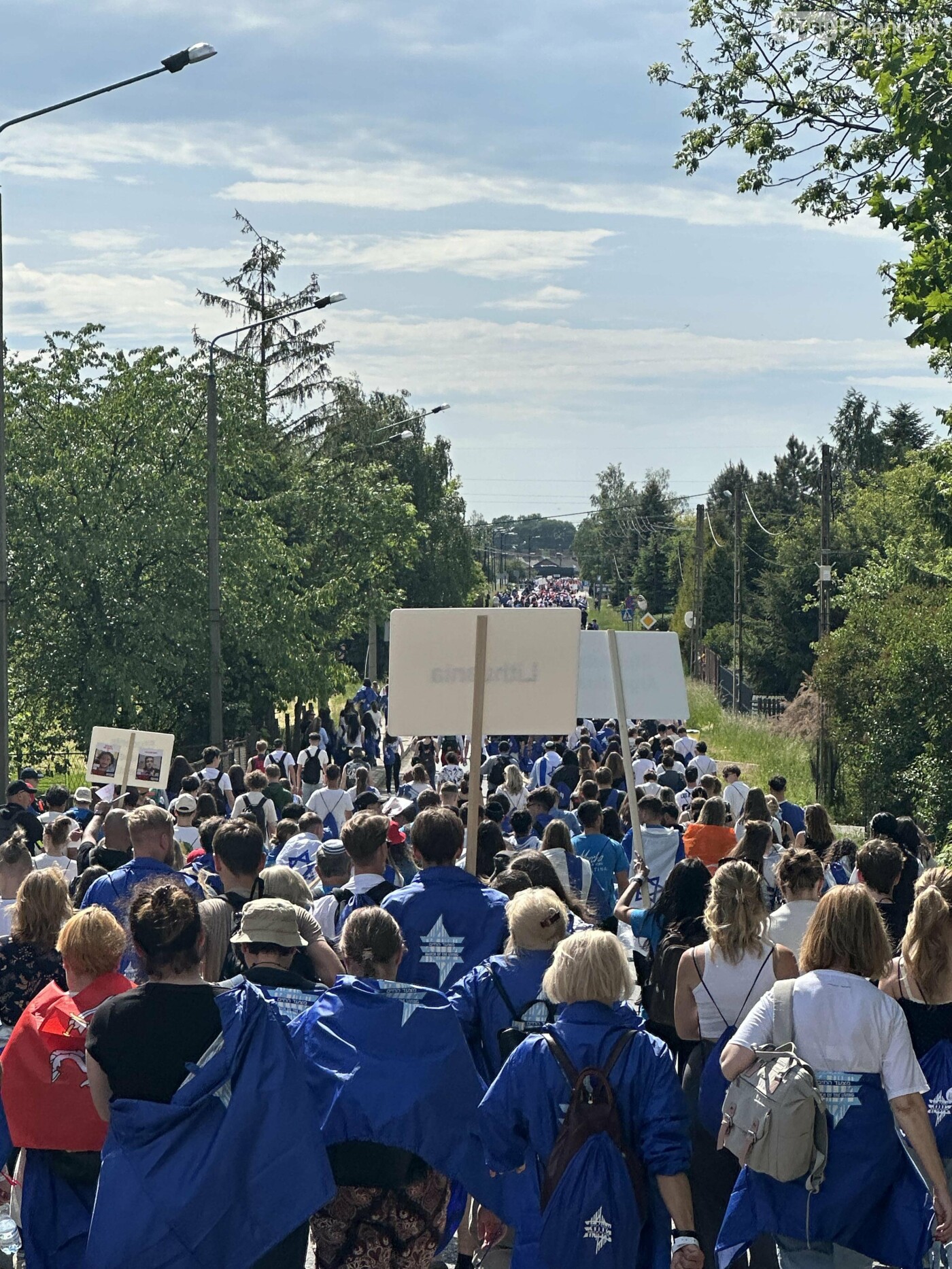 Palangiškiai Lenkijoje dalyvavo neeiliniame tarptautiniame renginyje - „Gyvųjų maršas“ , nuotrauka-3