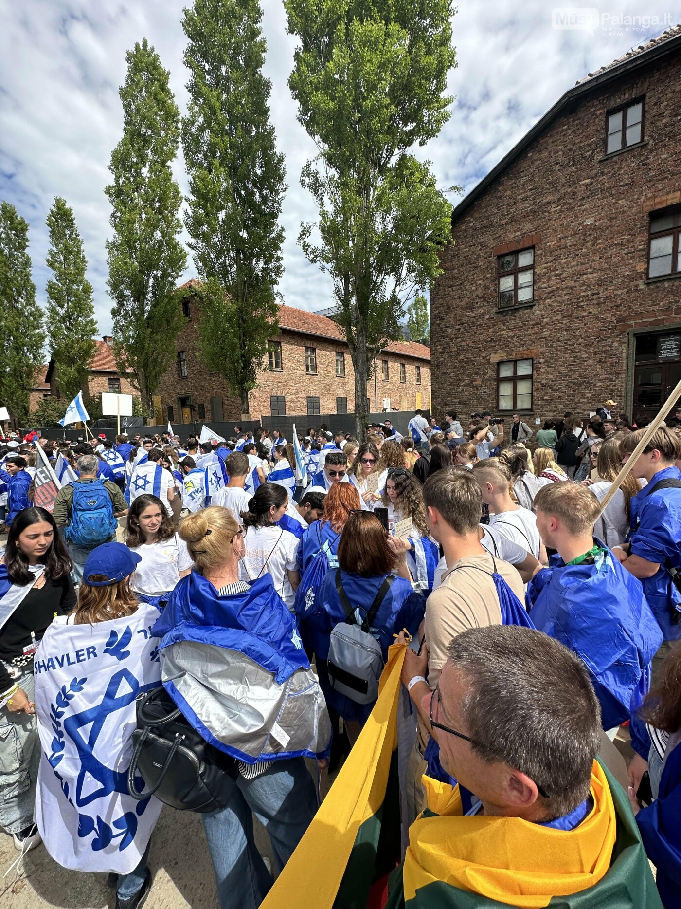 Palangiškiai Lenkijoje dalyvavo neeiliniame tarptautiniame renginyje - „Gyvųjų maršas“ , nuotrauka-5