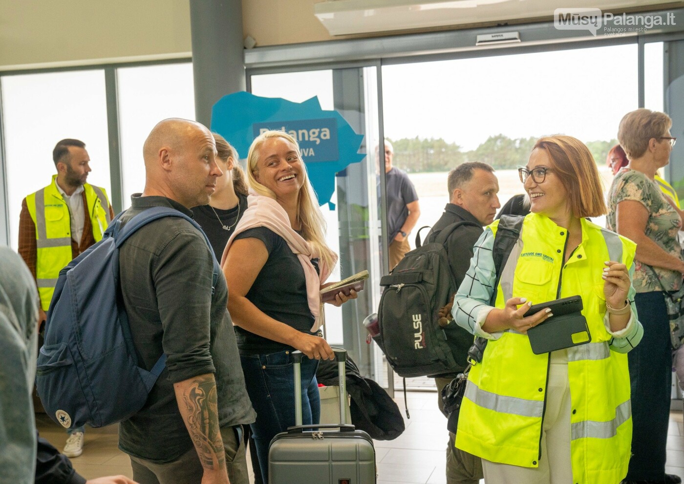 Strategiškai svarbaus maršruto startas Palangos oro uoste: „airBaltic“ pradėjo skrydžius į Amsterdamą, nuotrauka-16