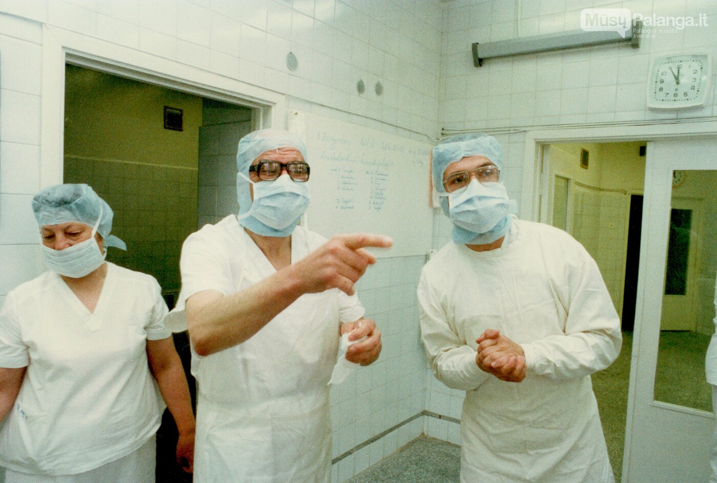 Pirmoji širdies operacija Klaipėdoje 1994 05 30