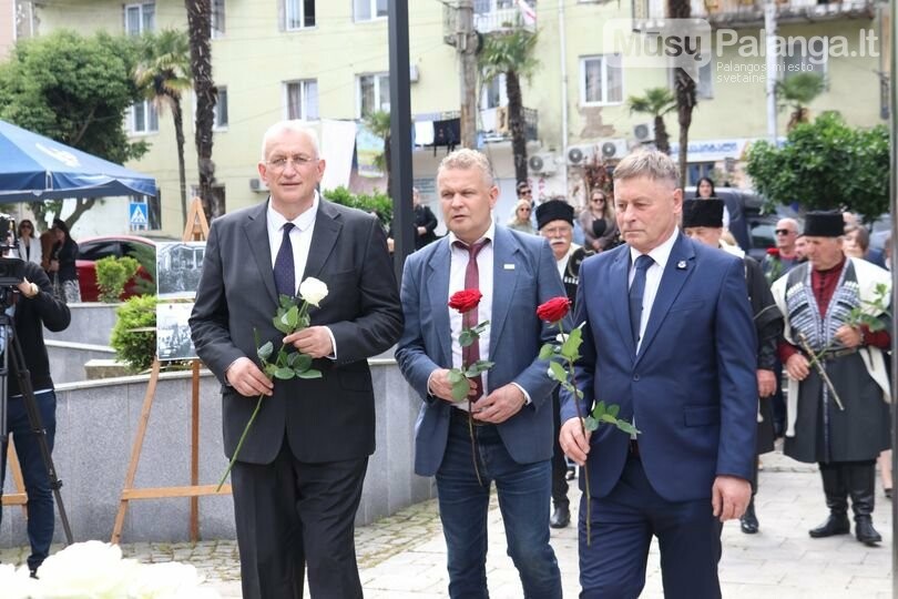 Palangos delegacija miestą partnerį Kobuleti pasveikino Sakartvelo Nepriklausomybės dienos proga, nuotrauka-3