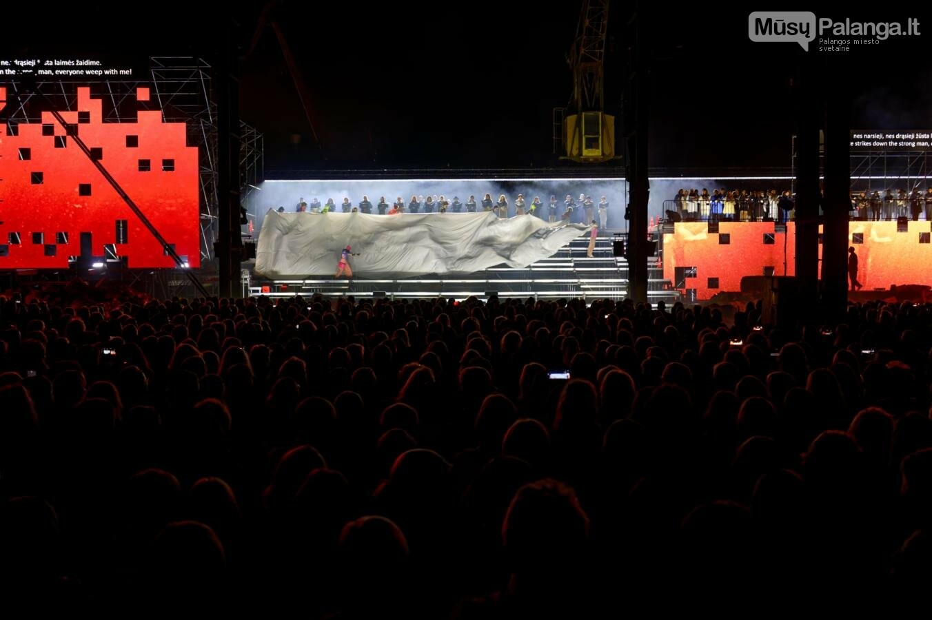 Videografinis spektaklis „Carmina Burana“. Martyno Aleksos nuotr.