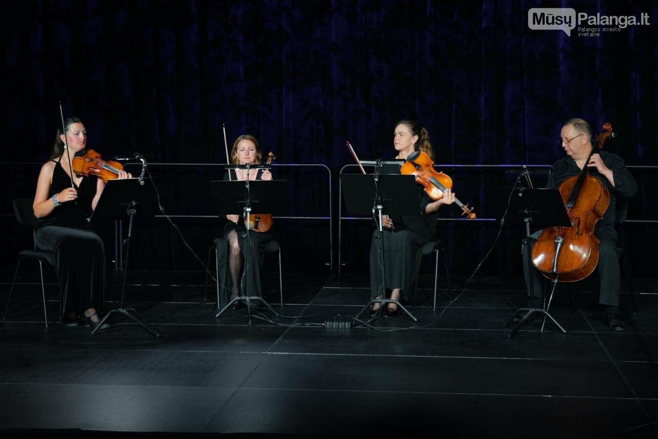 Muzikinio teatro statybų projekto įgyvendinimo užbaigai skirto renginio akimirkos. Dainiaus Kažukausko nuotr.