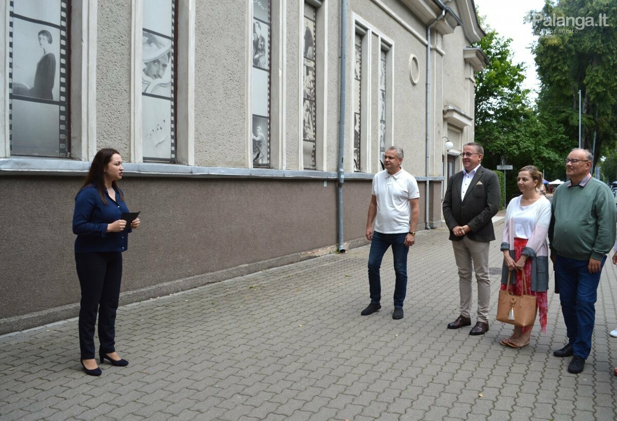 Atidengta memorialinė lenta, skirta prieš 200 metų Palangoje viešėjusiam Adomui Mickevičiui, nuotrauka-3