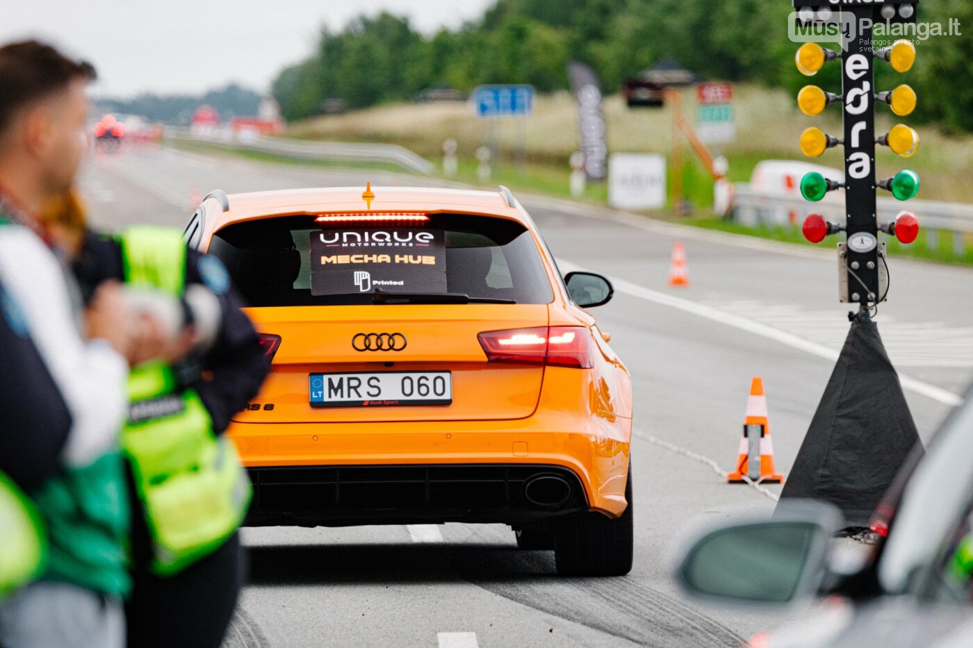 Traukos lenktynių dalyviai Palangoje atkakliai varžėsi dėl Kelių policijos taurės, nuotrauka-17