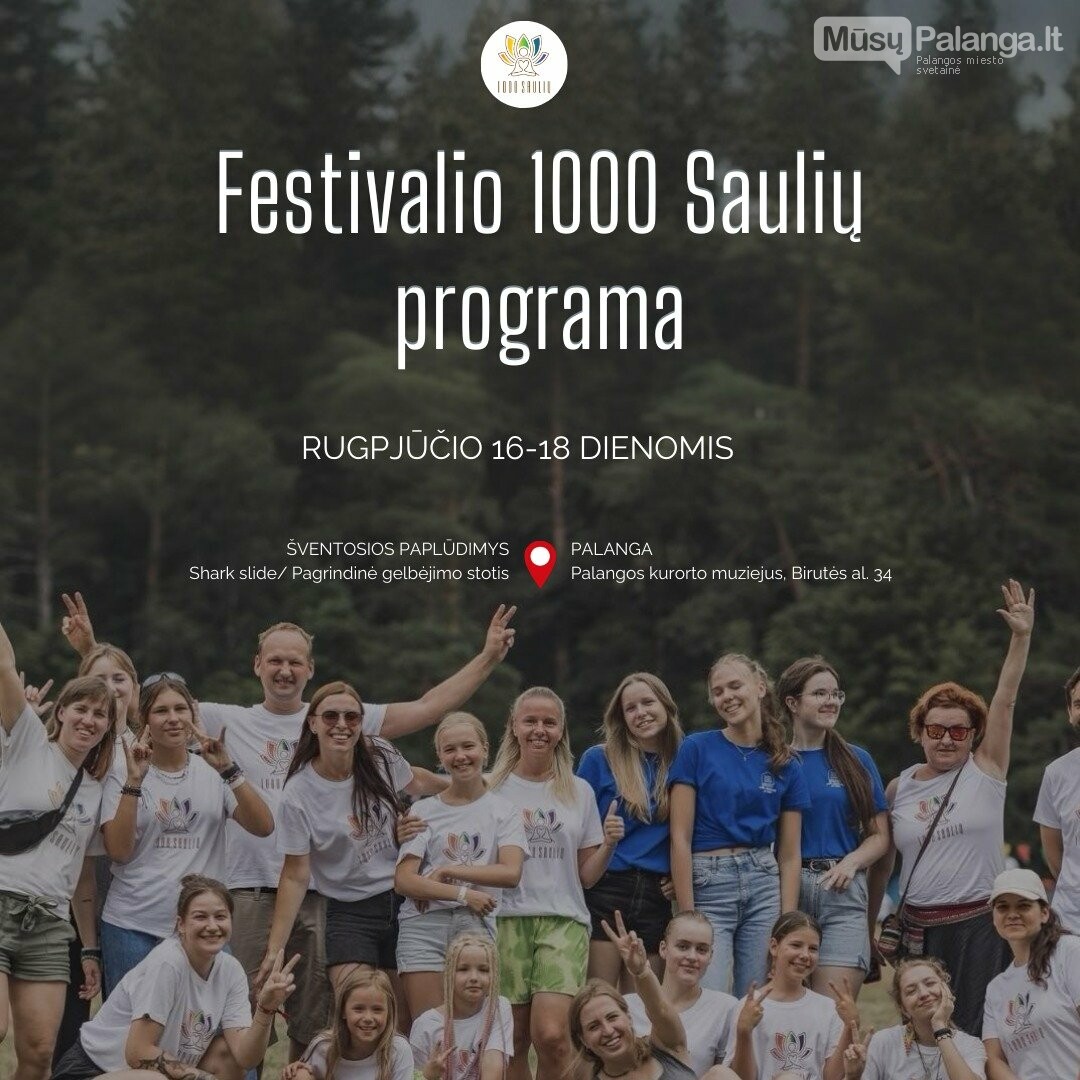 Nemokamas festivalis „1000 saulių“ pajūryje – pusšimtis veiklų kvies save atrasti iš naujo , nuotrauka-5