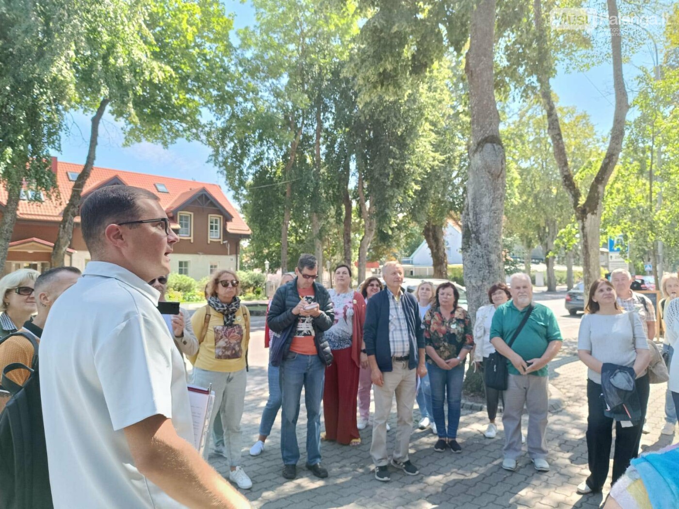 Ekskursija po tarpukario Palangą su istoriku Mindaugu Surbliu