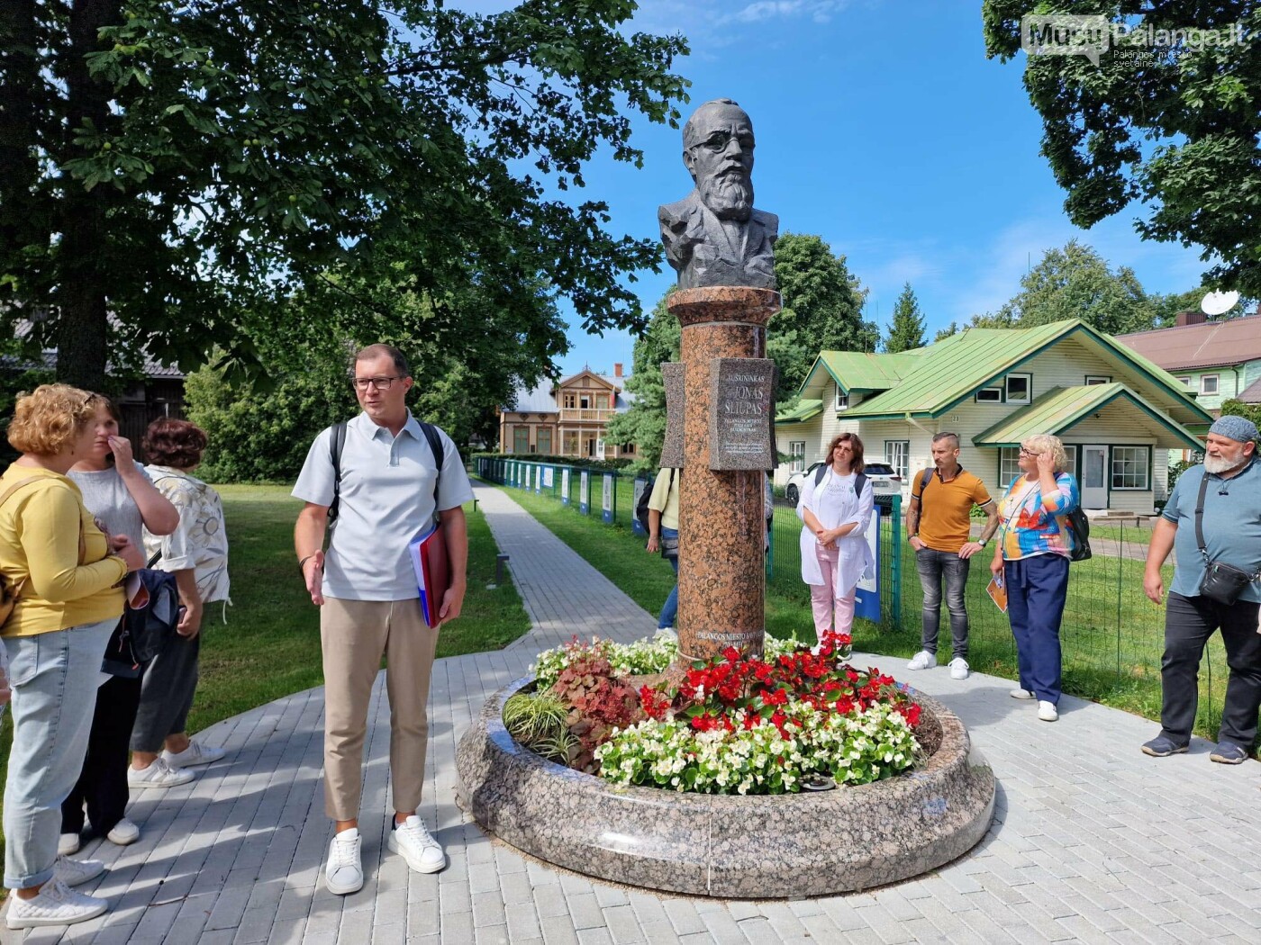 Ekskursija po tarpukario Palangą su istoriku Mindaugu Surbliu