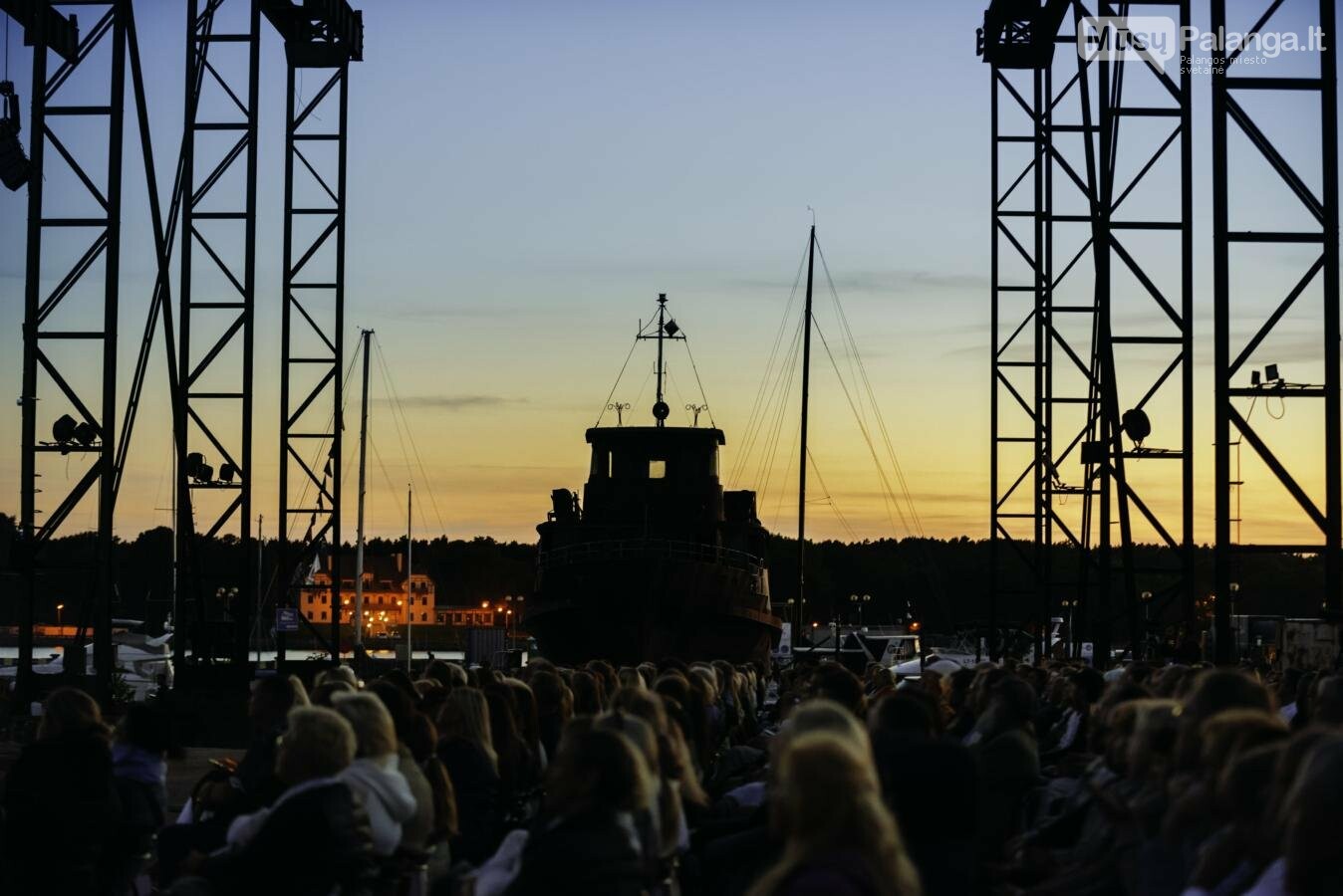 Muzikinė fejerija „Ugnies ir vandens muzika“. Prokadras.lt nuotr.