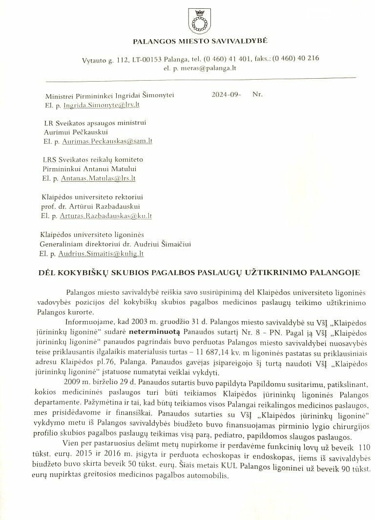 Palangos ligoninė: be gydytojų ir kokybiškos skubios pagalbos? Jūs rimtai?, nuotrauka-4