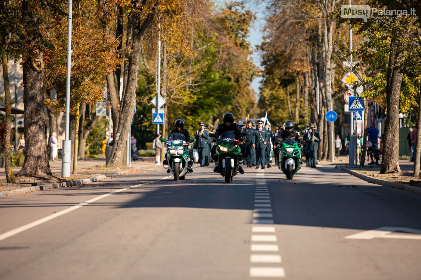 Klaipėdos apskrities pareigūnai artėjančią Angelų sargų–Policijos dieną paminėjo Palangoje, nuotrauka-1