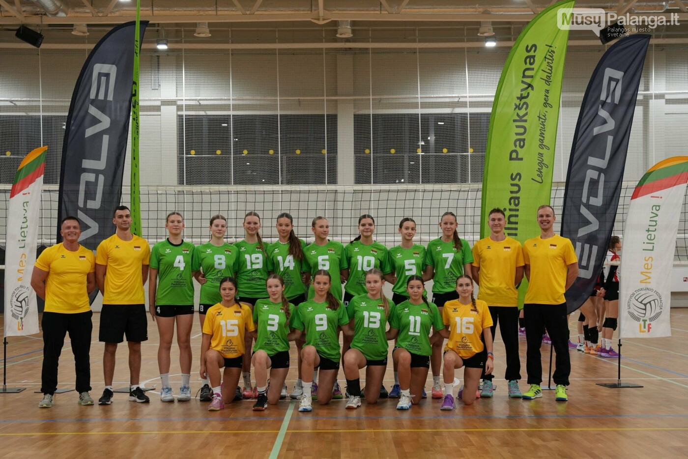 Lietuvos U16 tinklininkės – tarp jų ir trys palangiškės – iškovojo sidabro medalius, nuotrauka-2