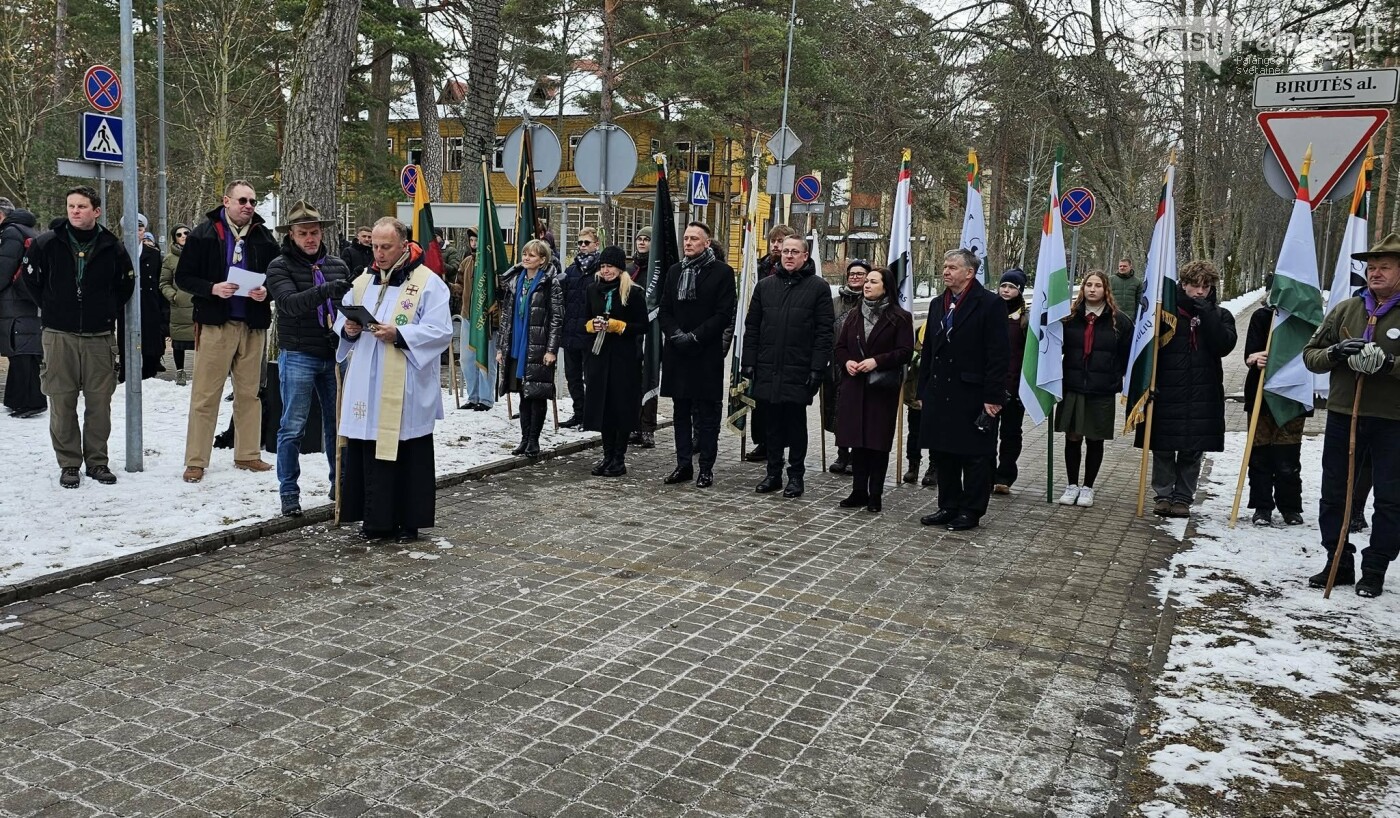 Palangoje atidaryta skautų steigėjo R. Baden-Powello alėja, nuotrauka-1