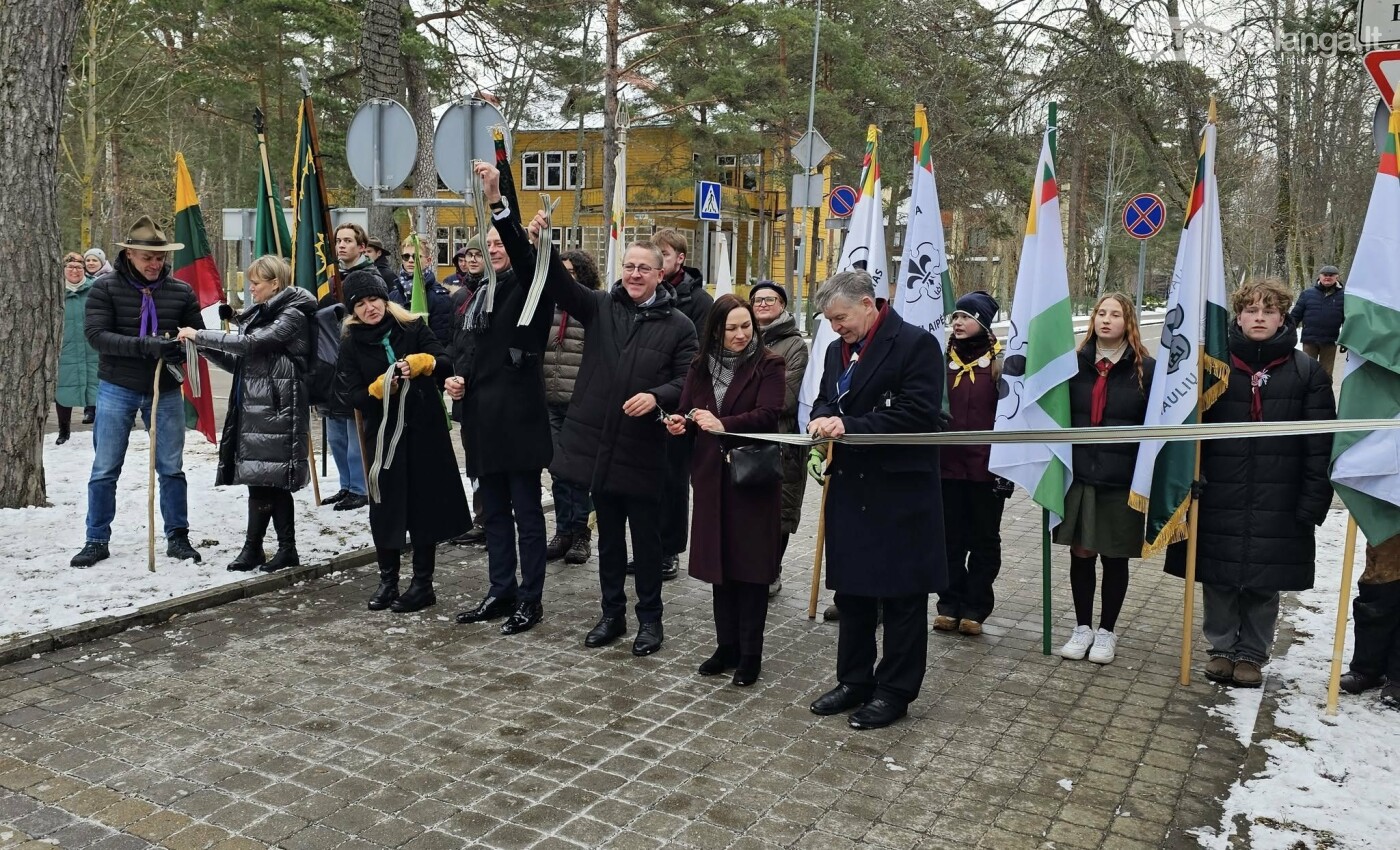 Palangoje atidaryta skautų steigėjo R. Baden-Powello alėja, nuotrauka-11