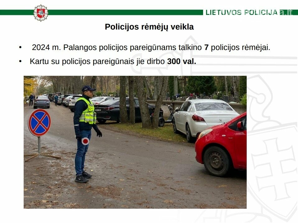 Palangos policijos 2024 m. ataskaita: saugumo situacija mieste ir nusikalstamumo tendencijos, nuotrauka-22