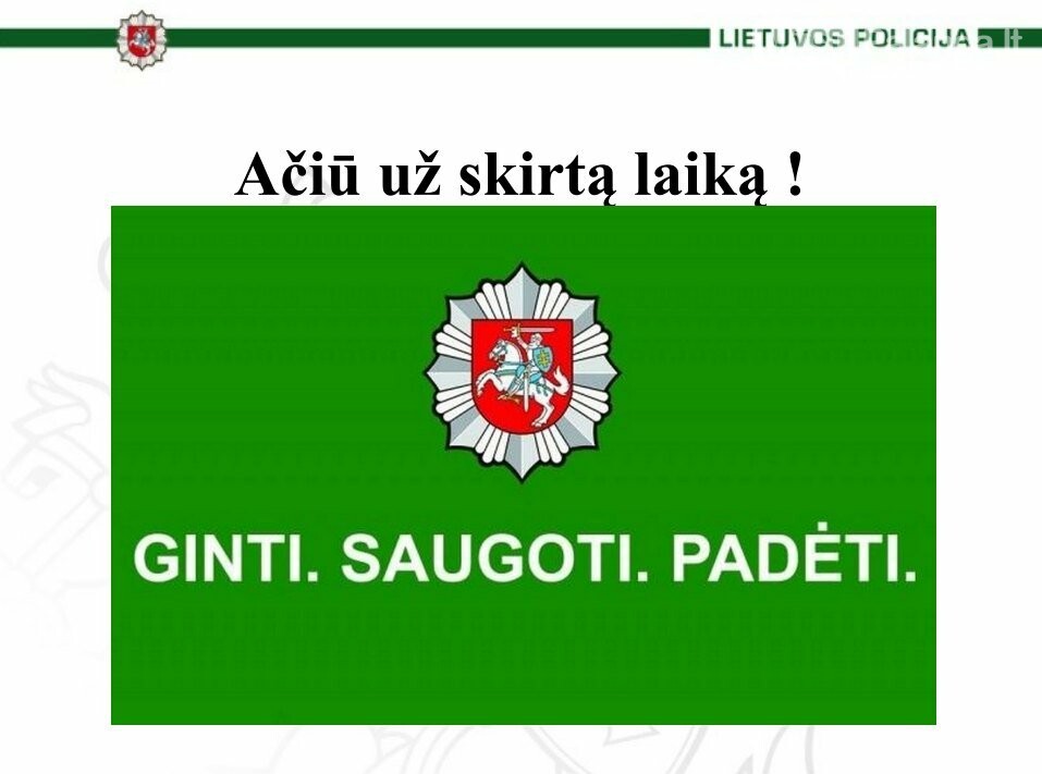 Palangos policijos 2024 m. ataskaita: saugumo situacija mieste ir nusikalstamumo tendencijos, nuotrauka-25