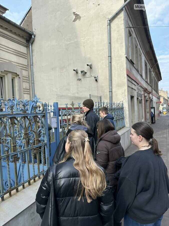 Palangos senosios gimnazijos moksleiviai Vilniuje susitiko su romų ir žydų bendruomenėmis, nuotrauka-7