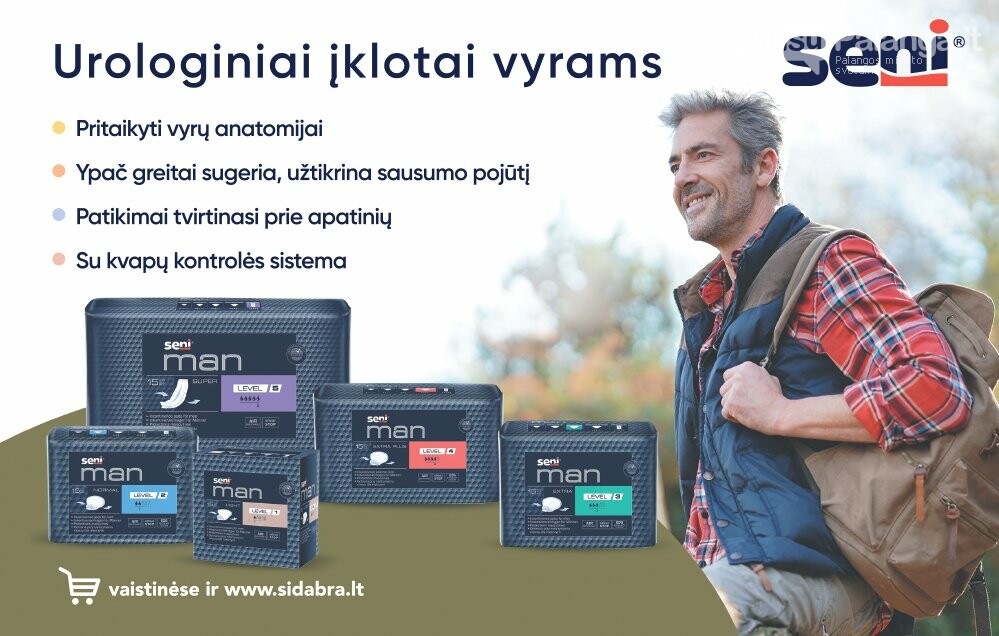 Vyrų šlapimo nelaikymas. Šiuolaikinis požiūris į vyrų higieną, nuotrauka-1