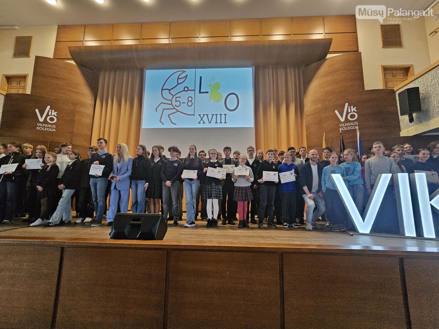 Lietuvos 5-8 klasių mokinių biologijos olimpiados šalies etape palangiškių sėkmė, nuotrauka-1