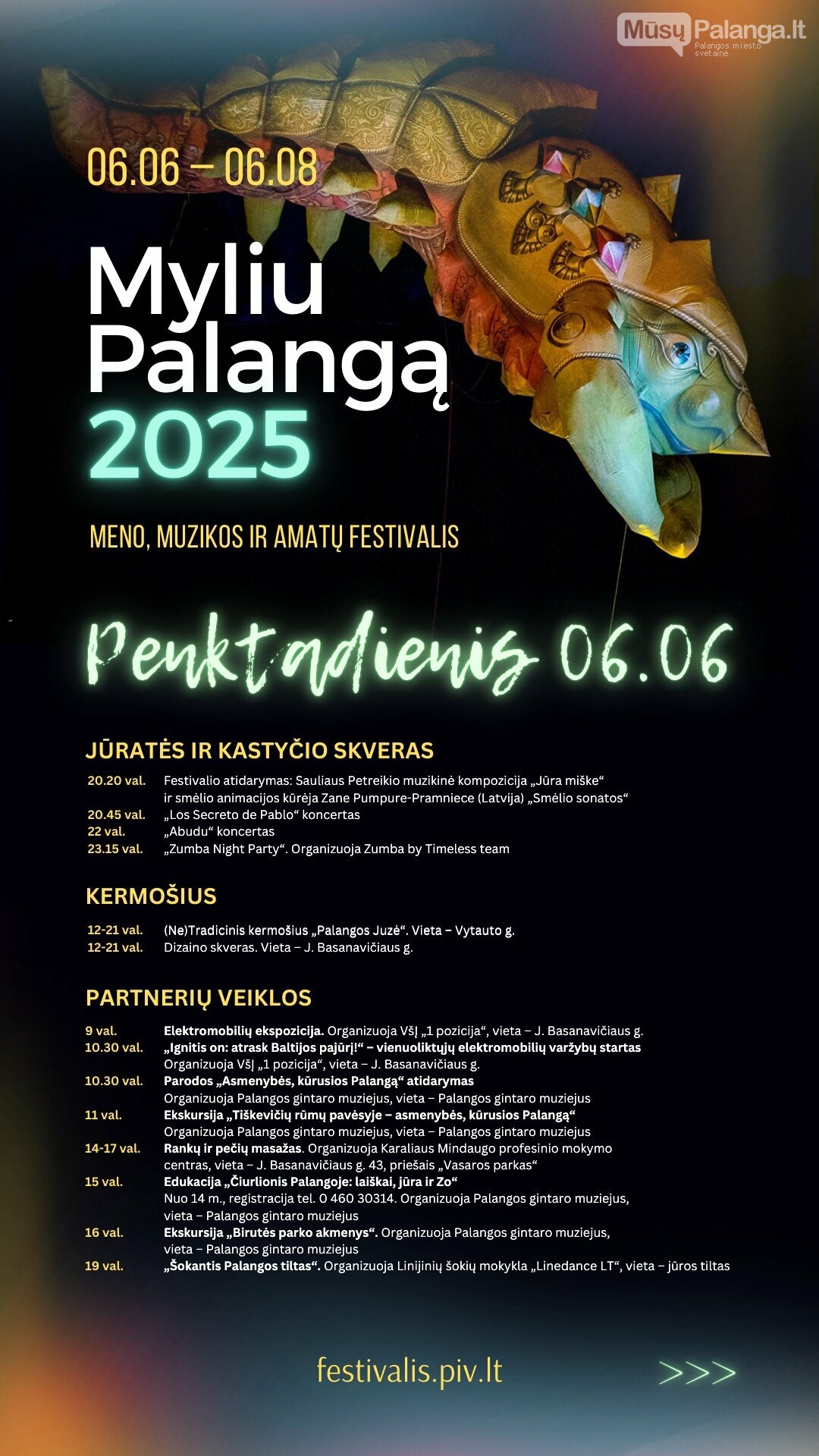 Vasarą pasitikime prie jūros – kviečia tradicinis festivalis „Myliu Palangą“, nuotrauka-1