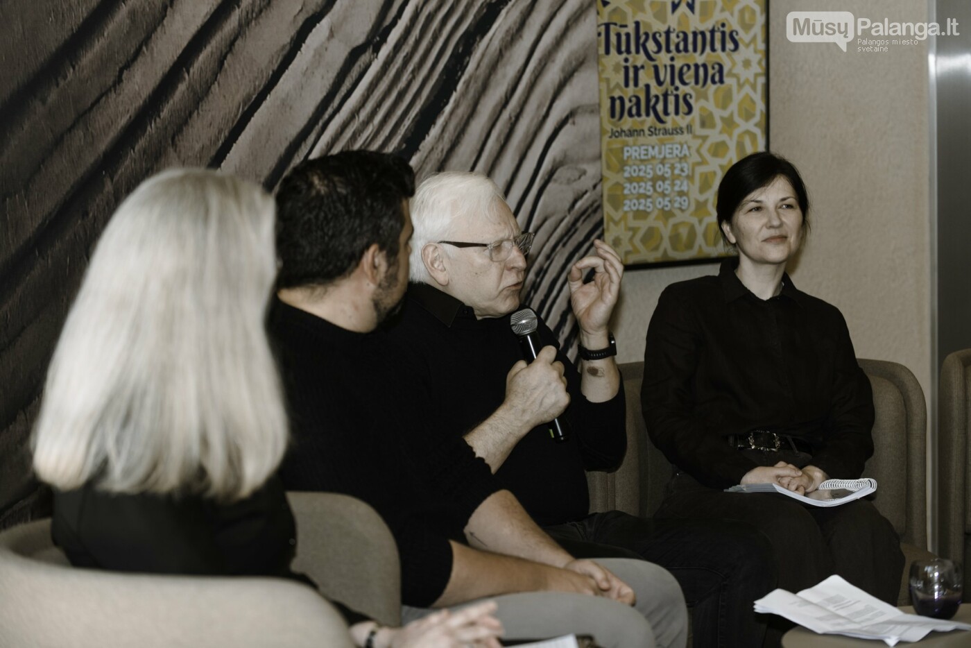 Operetės „Tūkstantis ir viena naktis“ pristatymo spaudos konferencija. Prokadras.lt nuotr.