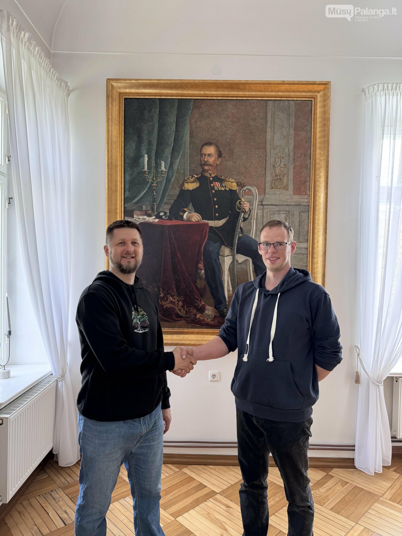 Nuotraukoje iš kairės Rokas Andriekus ir Tadas Šaulys Nuotraukoje iš kairės Rokas Andriekus ir Tadas Šaulys