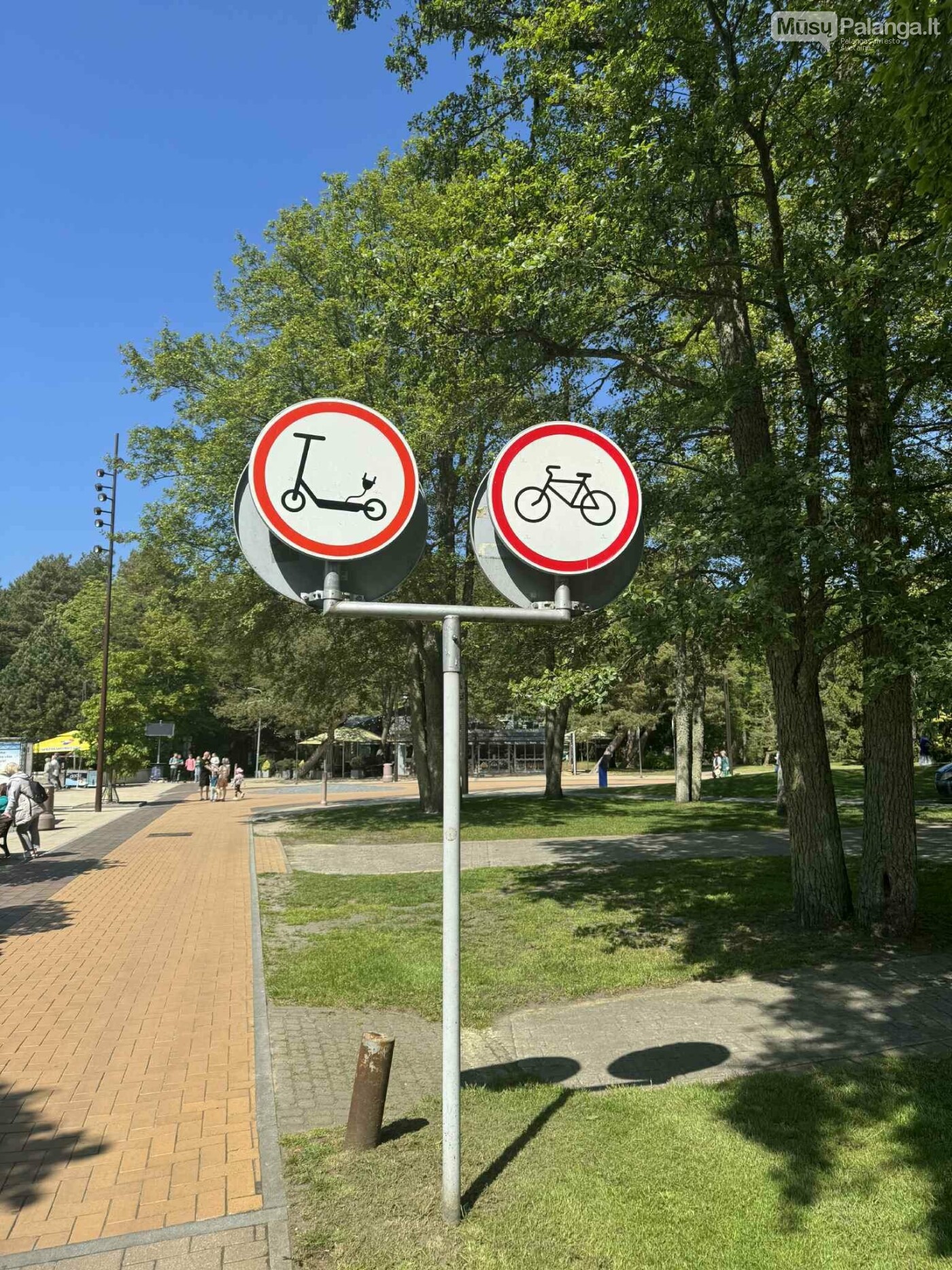 J. Basanavičiaus gatvė vasarą – tik pėstiesiems: priminimas poilsiautojams ir gyventojams, nuotrauka-2