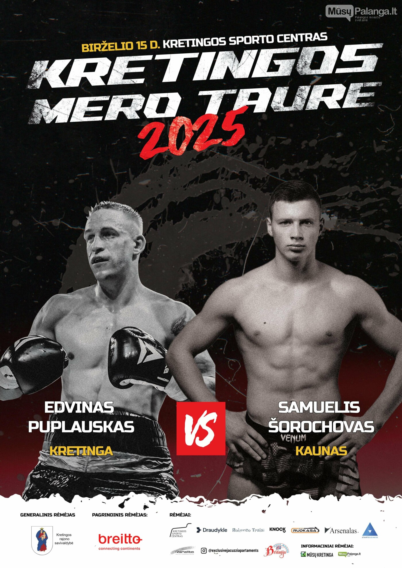 Kretingoje – įspūdingas kovinio sporto renginys: „Kretingos mero taurė 2025“, nuotrauka-1