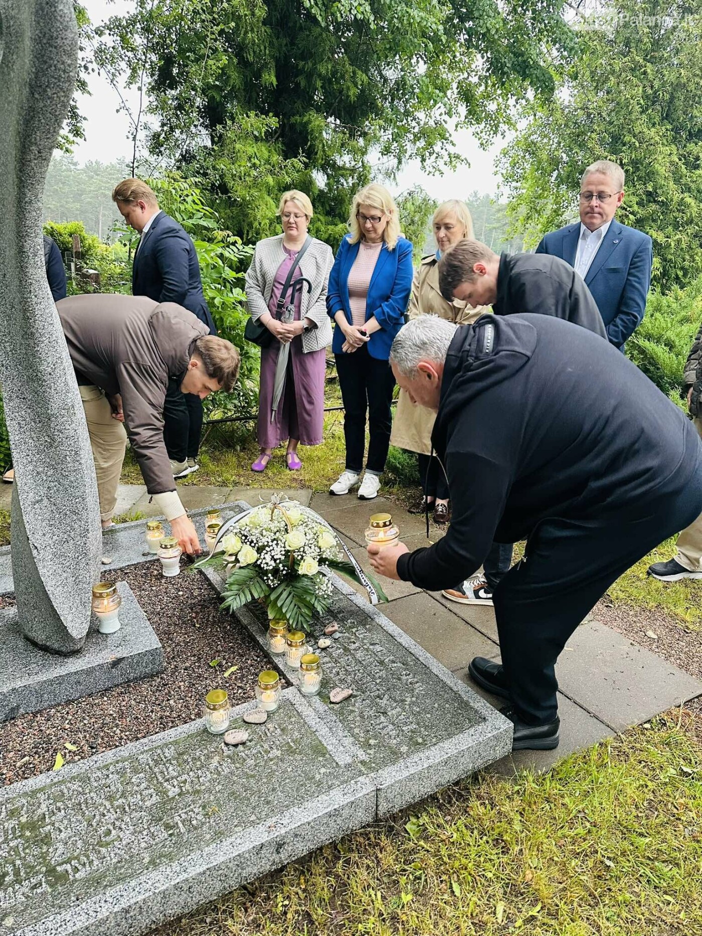 Palangoje pagerbtos pirmosios žydų žudynių aukos, nuotrauka-18