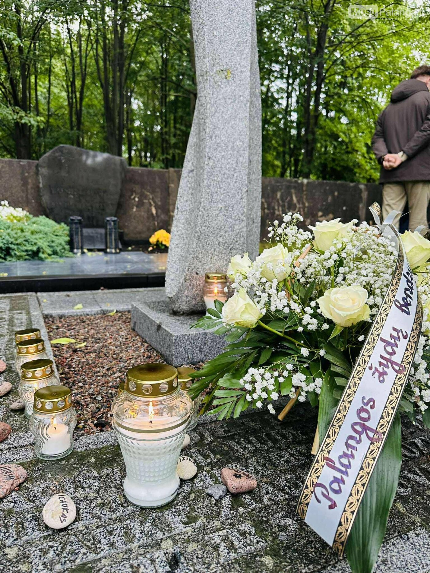 Palangoje pagerbtos pirmosios žydų žudynių aukos, nuotrauka-21