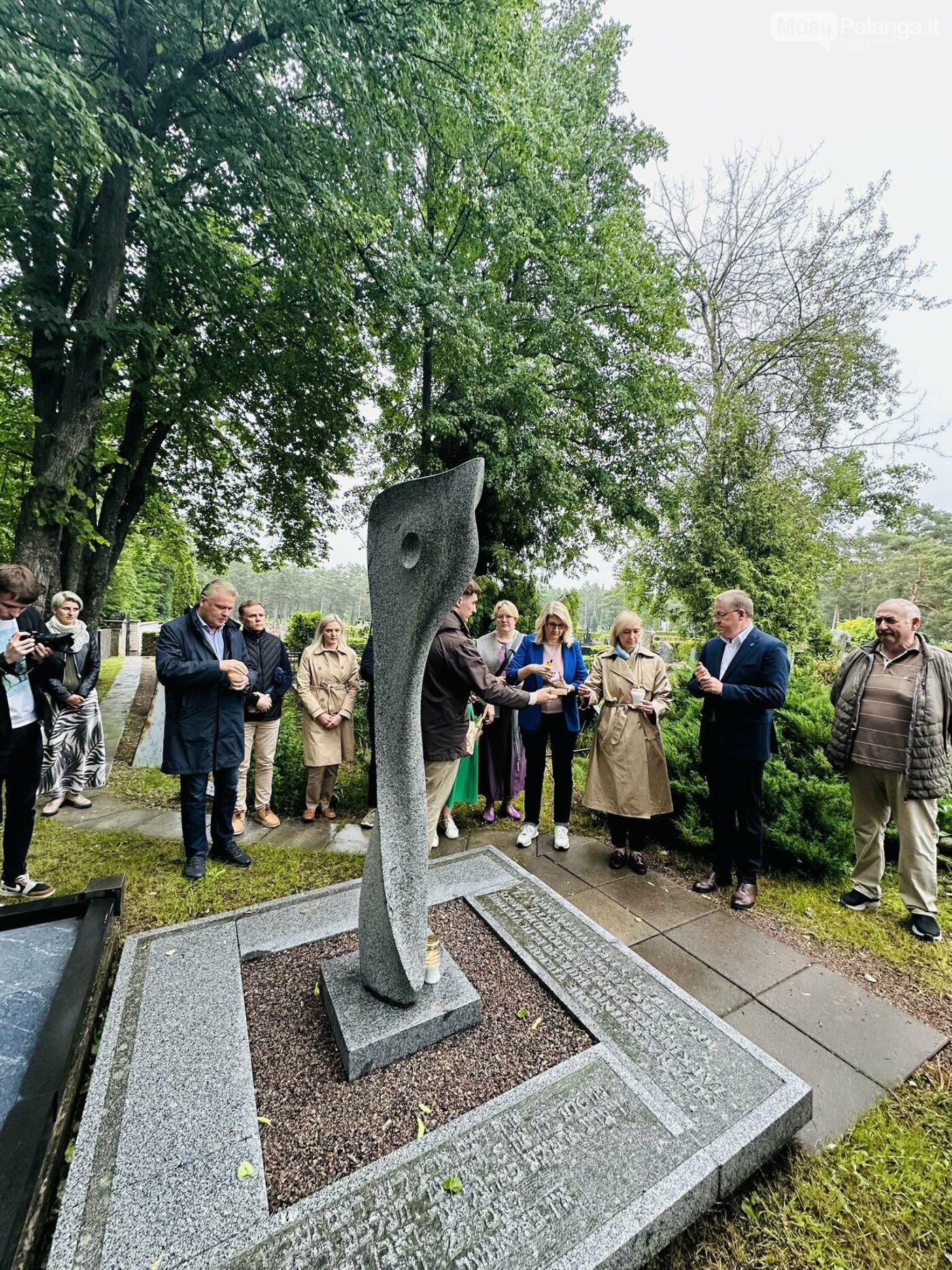 Palangoje pagerbtos pirmosios žydų žudynių aukos, nuotrauka-9