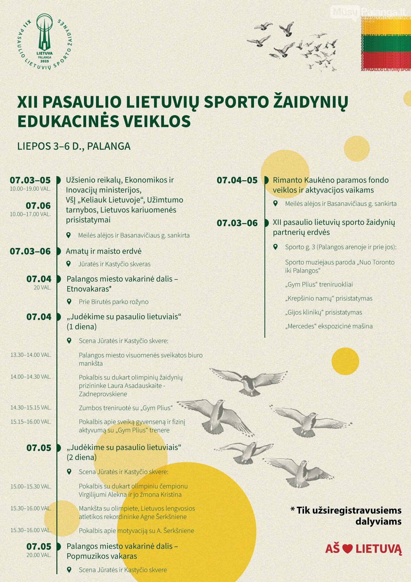 Palanga kitą savaitę taps pasaulio lietuvių sporto sostine, nuotrauka-3