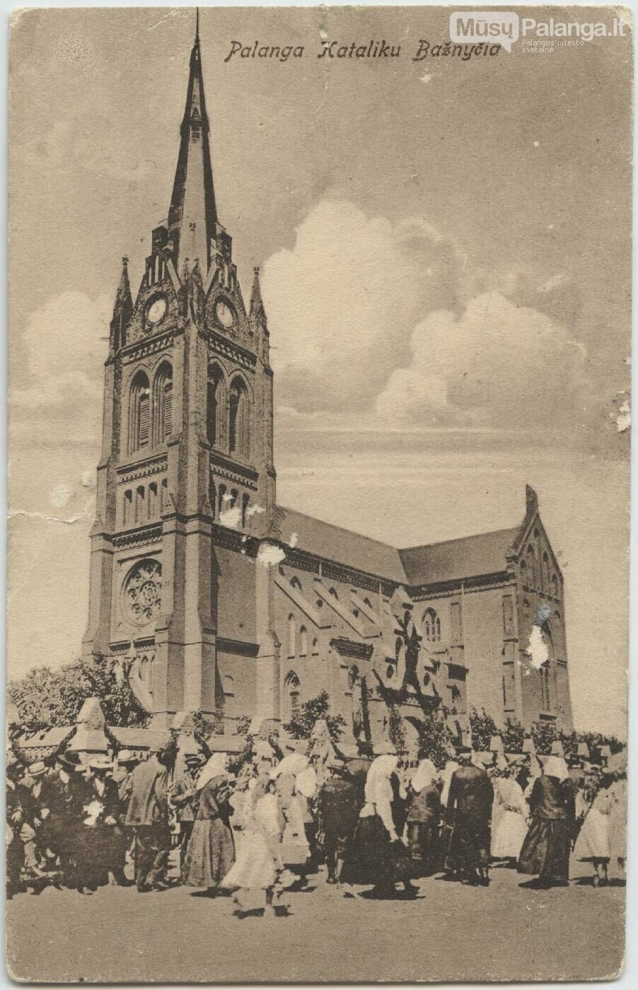 Atlaidai Palangos Švč. Mergelės Marijos Ėmimo į dangų bažnyčioje (1922 m.) © Lietuvos nacionalinis muziejus