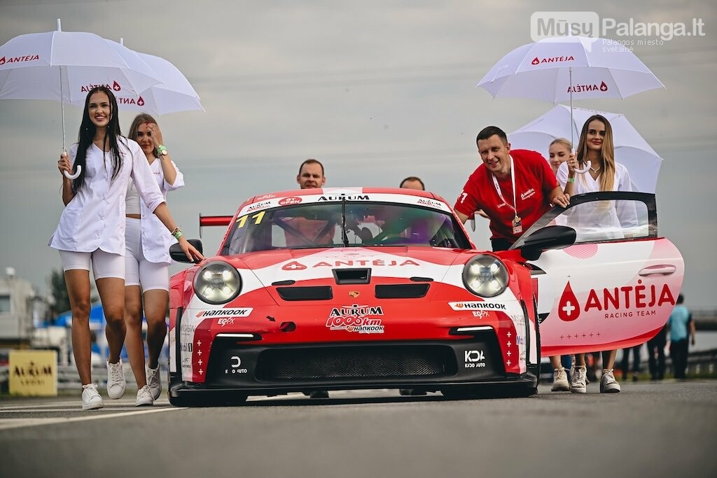 Duotas iškilmingas startas „Aurum 1006 km powered by Hankook“ lenktynėms Palangoje, nuotrauka-2