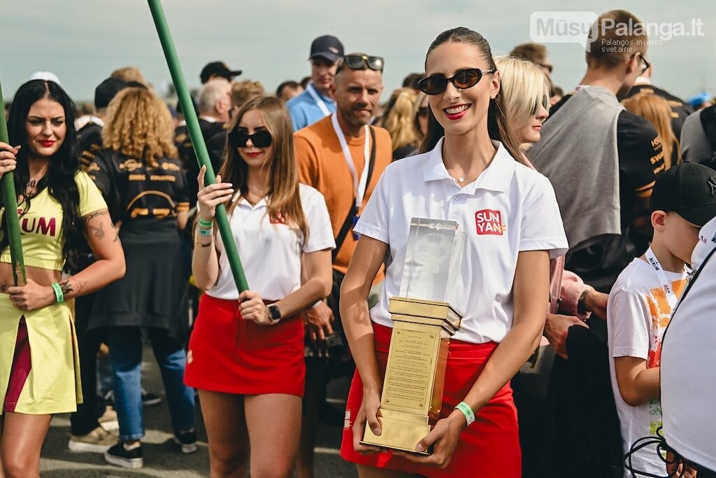 Duotas iškilmingas startas „Aurum 1006 km powered by Hankook“ lenktynėms Palangoje, nuotrauka-5
