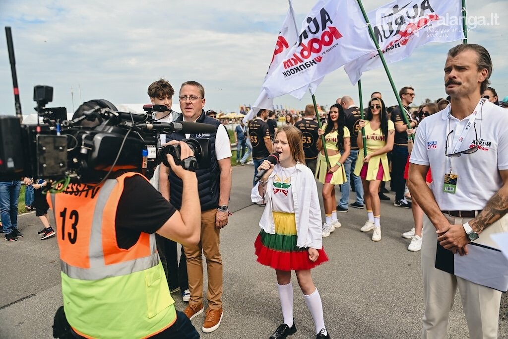 Duotas iškilmingas startas „Aurum 1006 km powered by Hankook“ lenktynėms Palangoje, nuotrauka-6