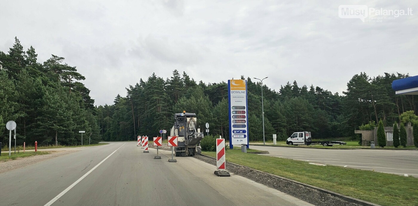 Šventojoje prasidėjo autobusų paviljono įrengimo darbai, nuotrauka-4