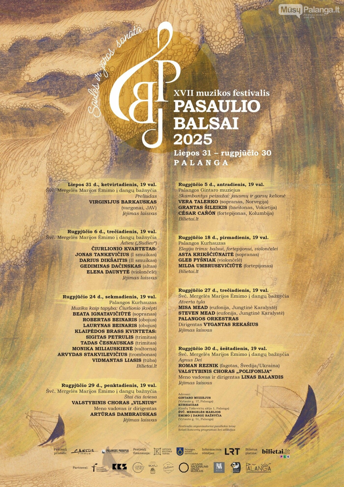„Saulės ir jūros sonata“ atveria  XVII-ąjį muzikos festivalį „Pasaulio balsai 2025“, nuotrauka-1