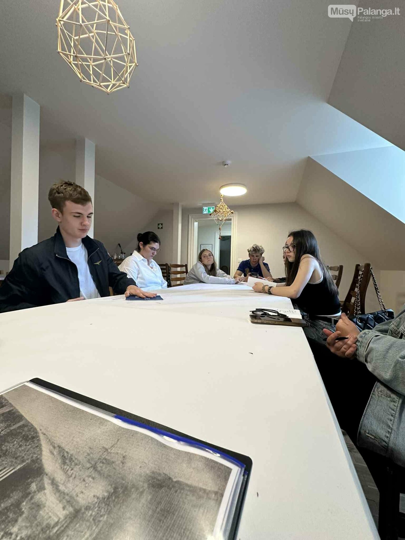 Palangoje vyko tarptautinio projekto „Holokausto vaikai: Lietuvos istorijos šešėlių apšvietimas“ jaunimo kūrybinės dirbtuvės, nuotrauka-5