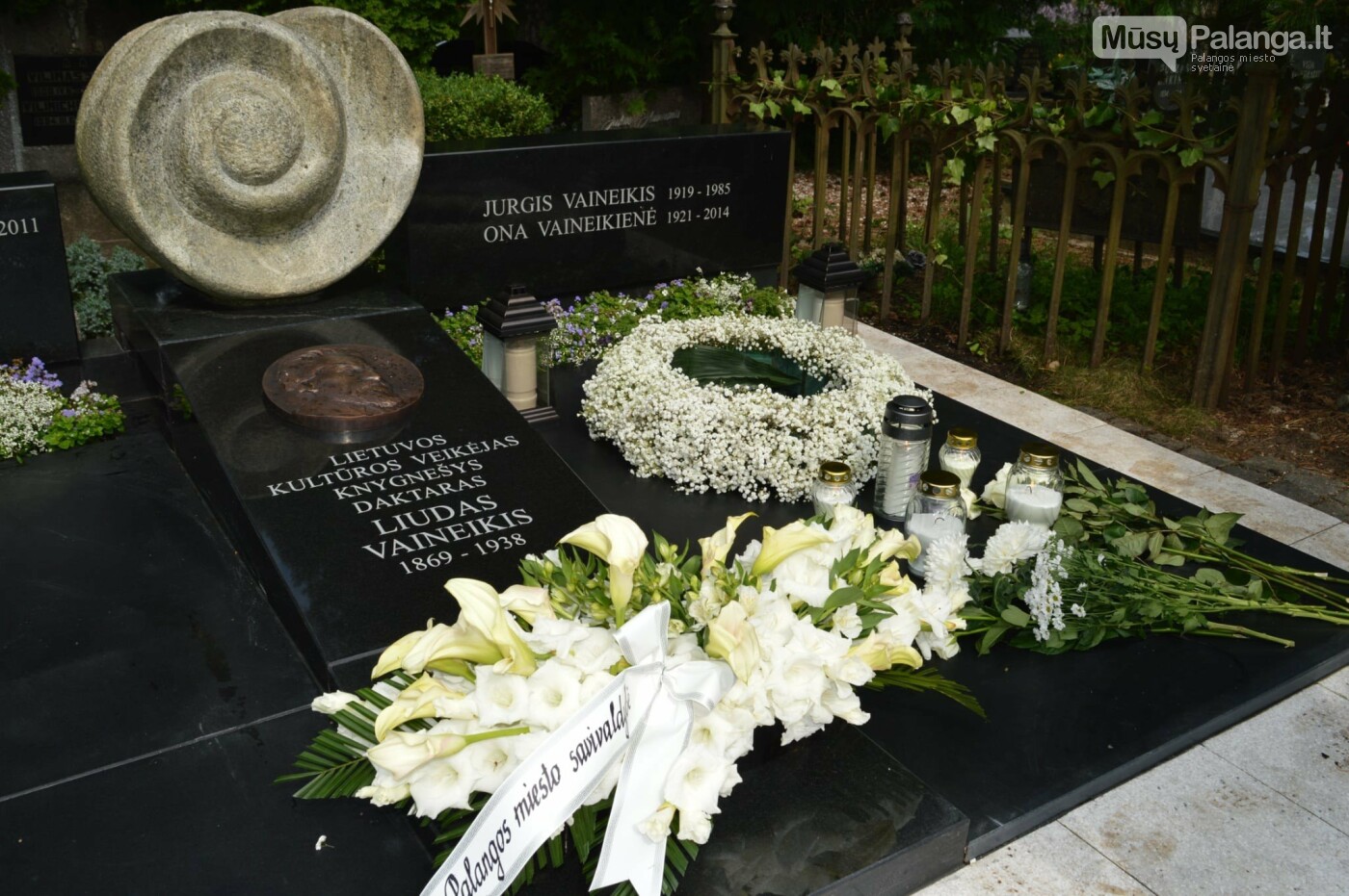 Lietuvos šviesuolis, knygnešys Liudas Vaineikis amžinojo poilsio grįžo į Palangą, nuotrauka-8