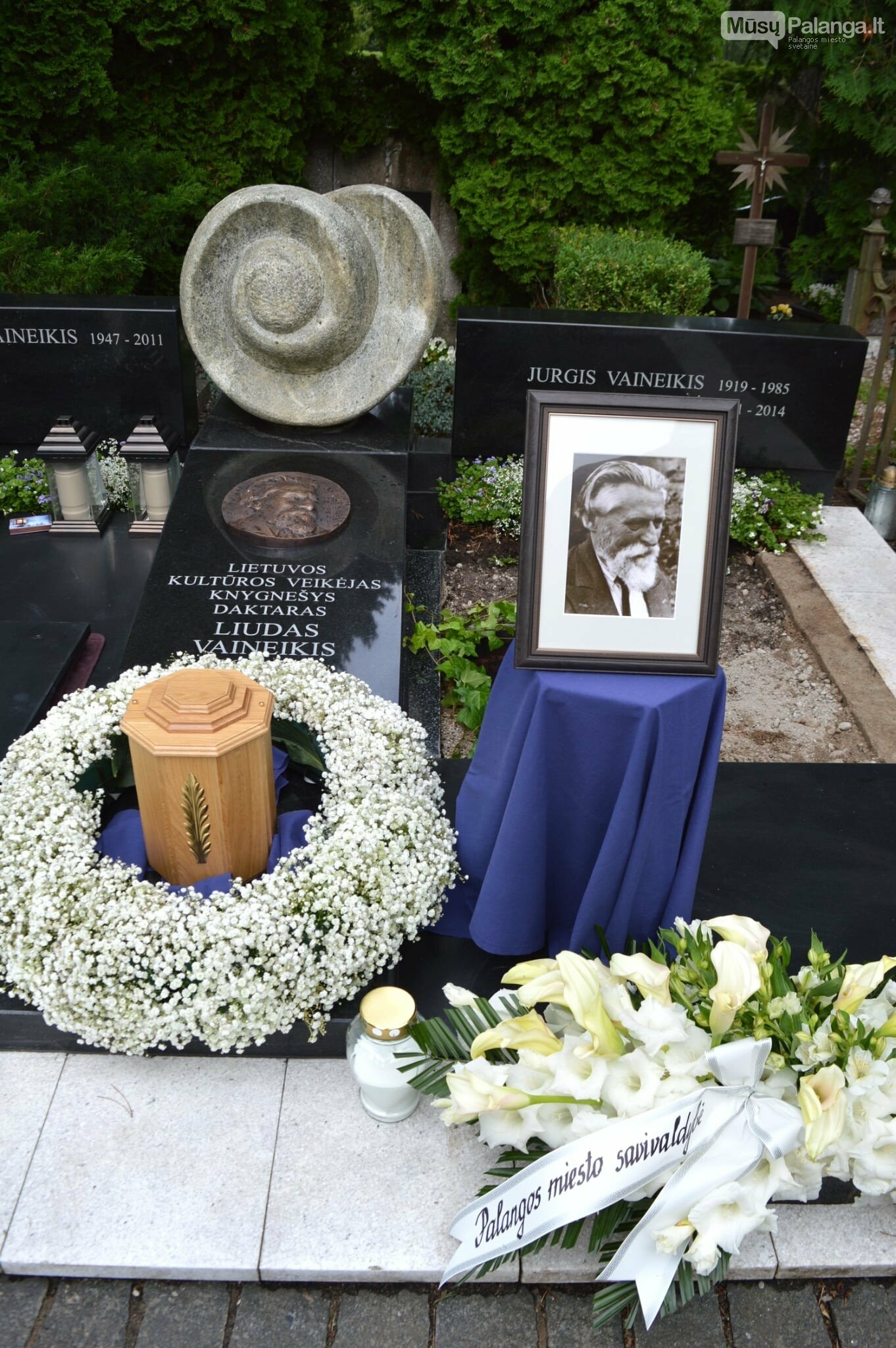 Lietuvos šviesuolis, knygnešys Liudas Vaineikis amžinojo poilsio grįžo į Palangą, nuotrauka-7