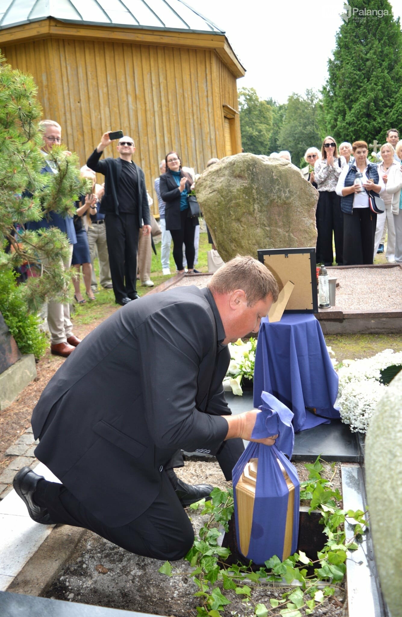 Lietuvos šviesuolis, knygnešys Liudas Vaineikis amžinojo poilsio grįžo į Palangą, nuotrauka-6